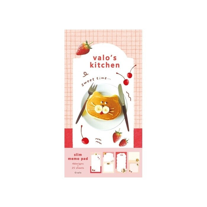 Heart-Fluttering Desserts Memo Pad