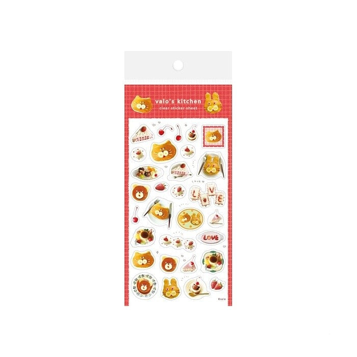 Heart-Fluttering Desserts Deco Sticker Sheet