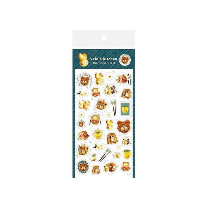 Plate Time Deco Sticker Sheet