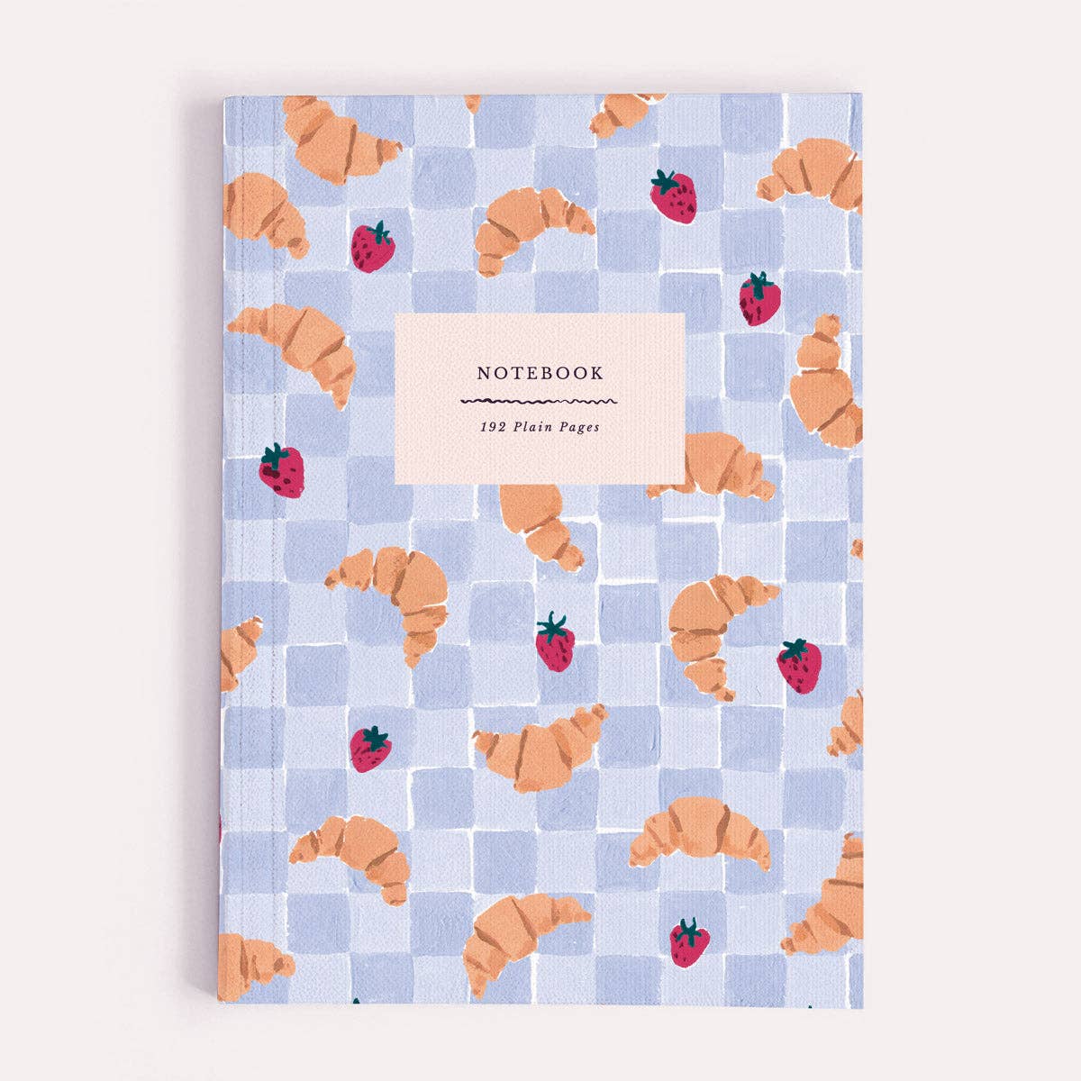 Croissant Cafe Notebook - Blank