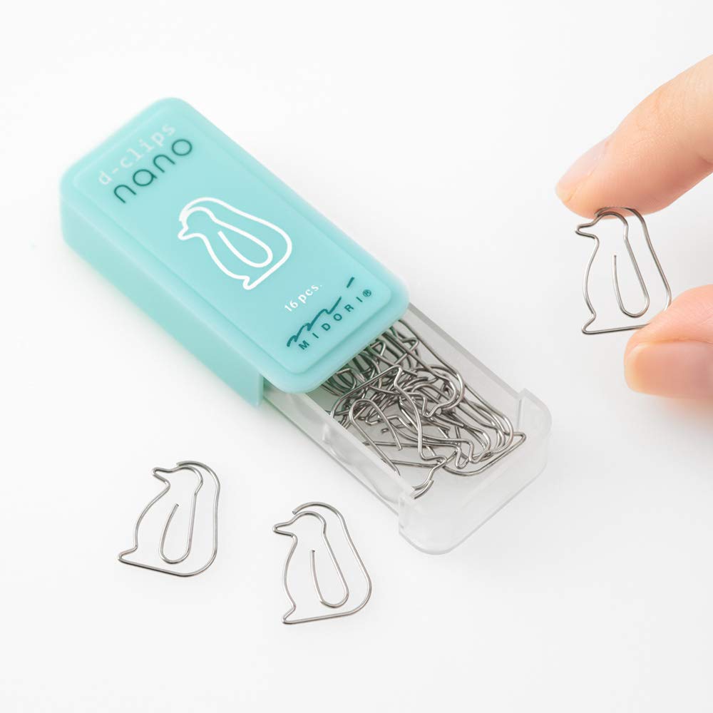 Midori Nano Penguin Clip