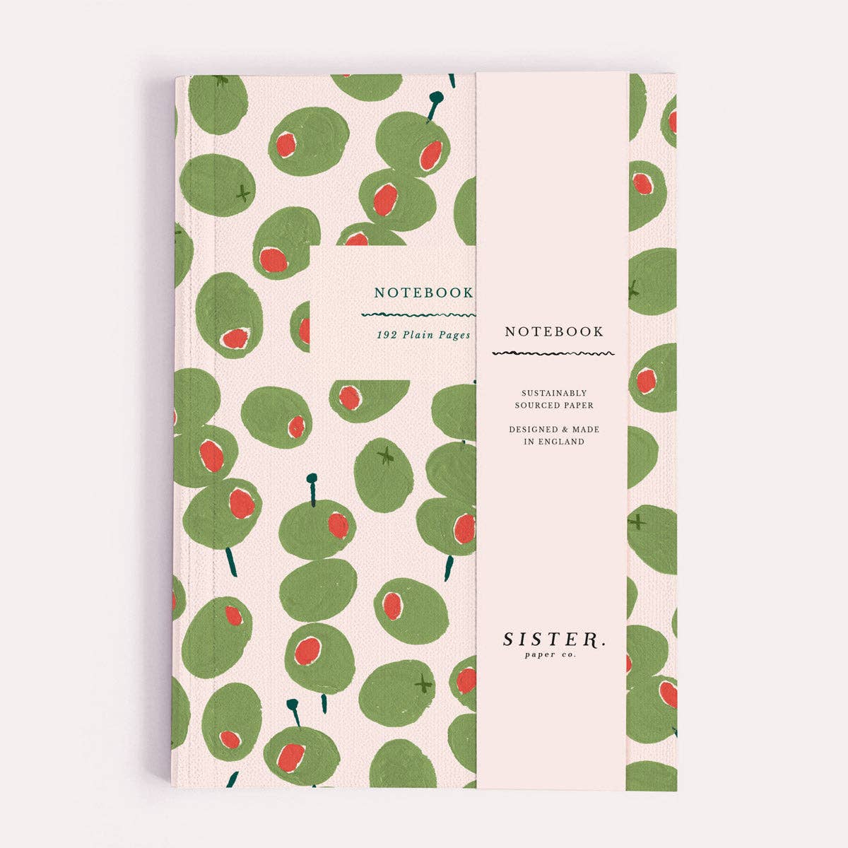 Olives Notebook - Plain