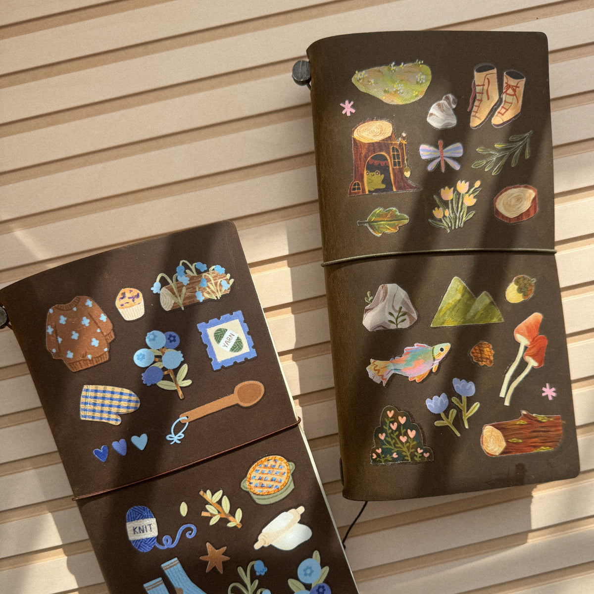 Meadow Travelers Notebook Permanent Decal
