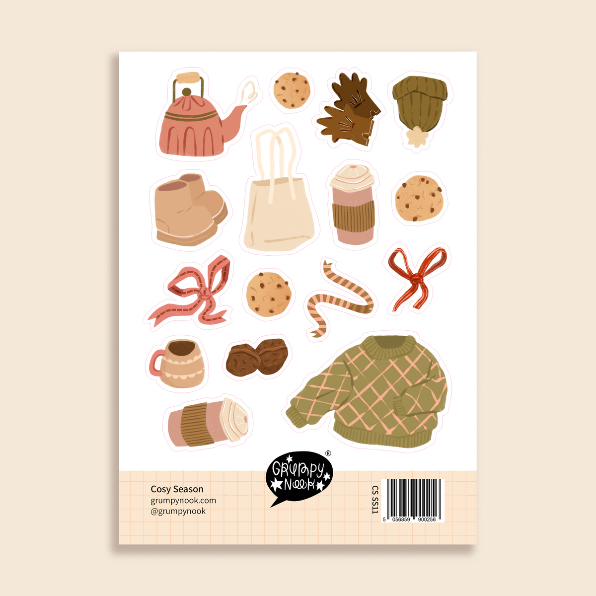 Cosy Season Sticker Sheet