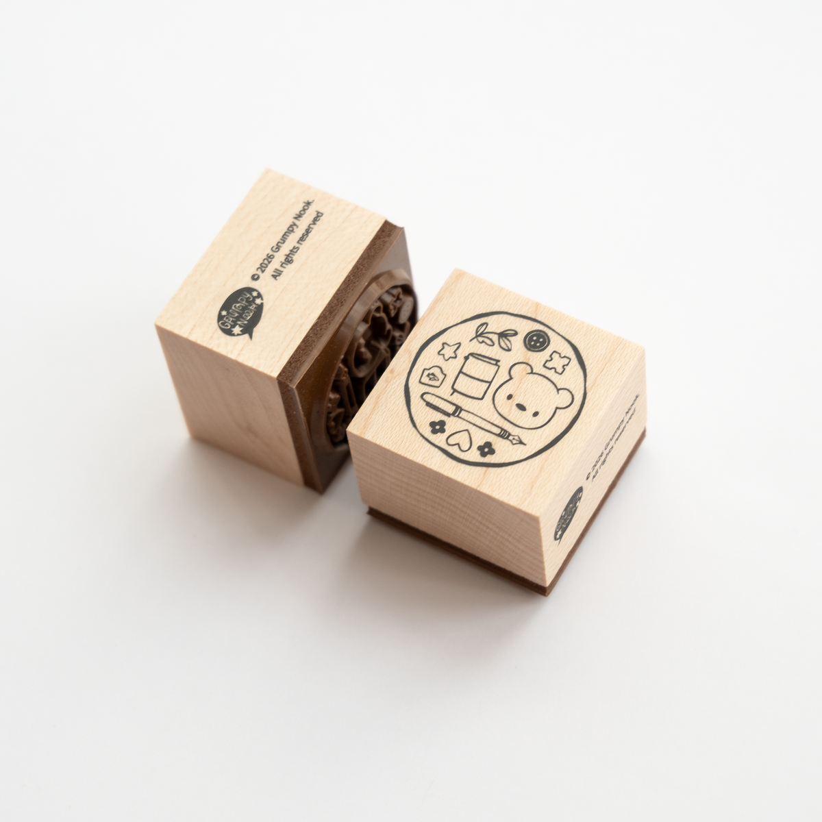 Bears TN & Hobbies Rubber Stamp