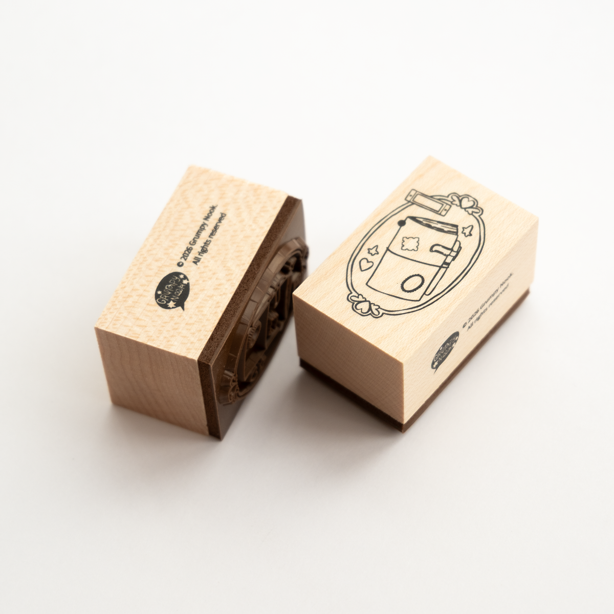 Framed TN Rubber Stamp