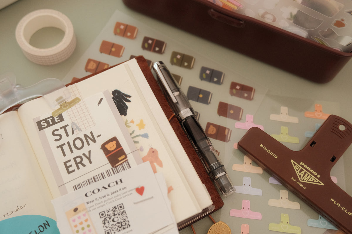 Journal Clips Deco Sticker Sheet