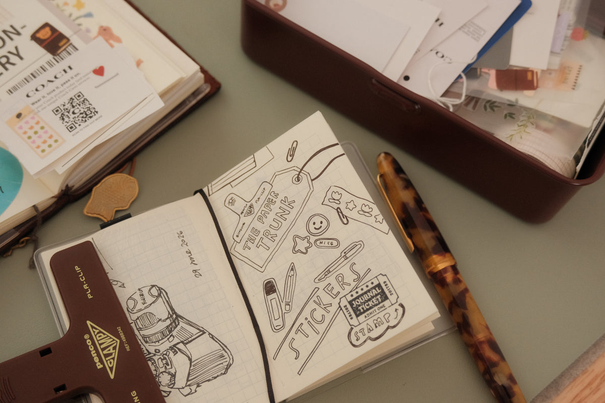MD A7 Grid Notebook