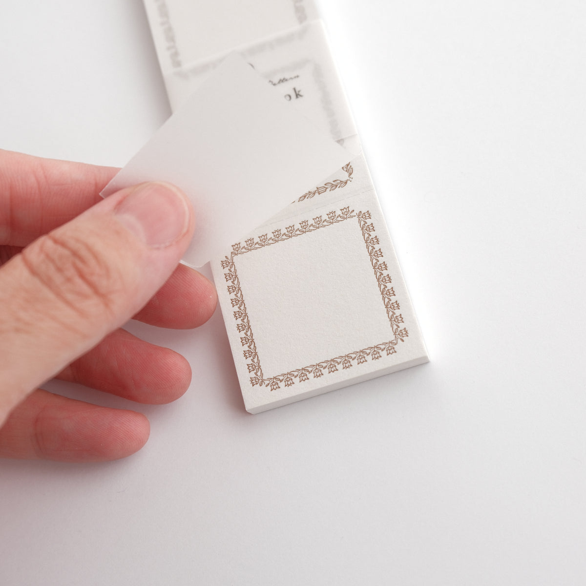 Mini 3 Label Letterpress Craft Pad