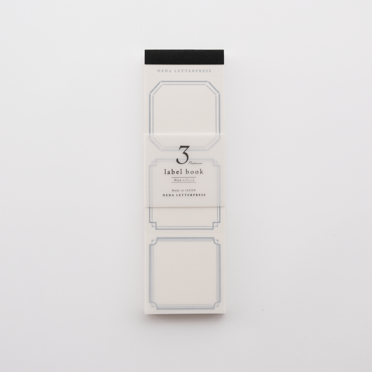 3 Label Letterpress Craft Pad