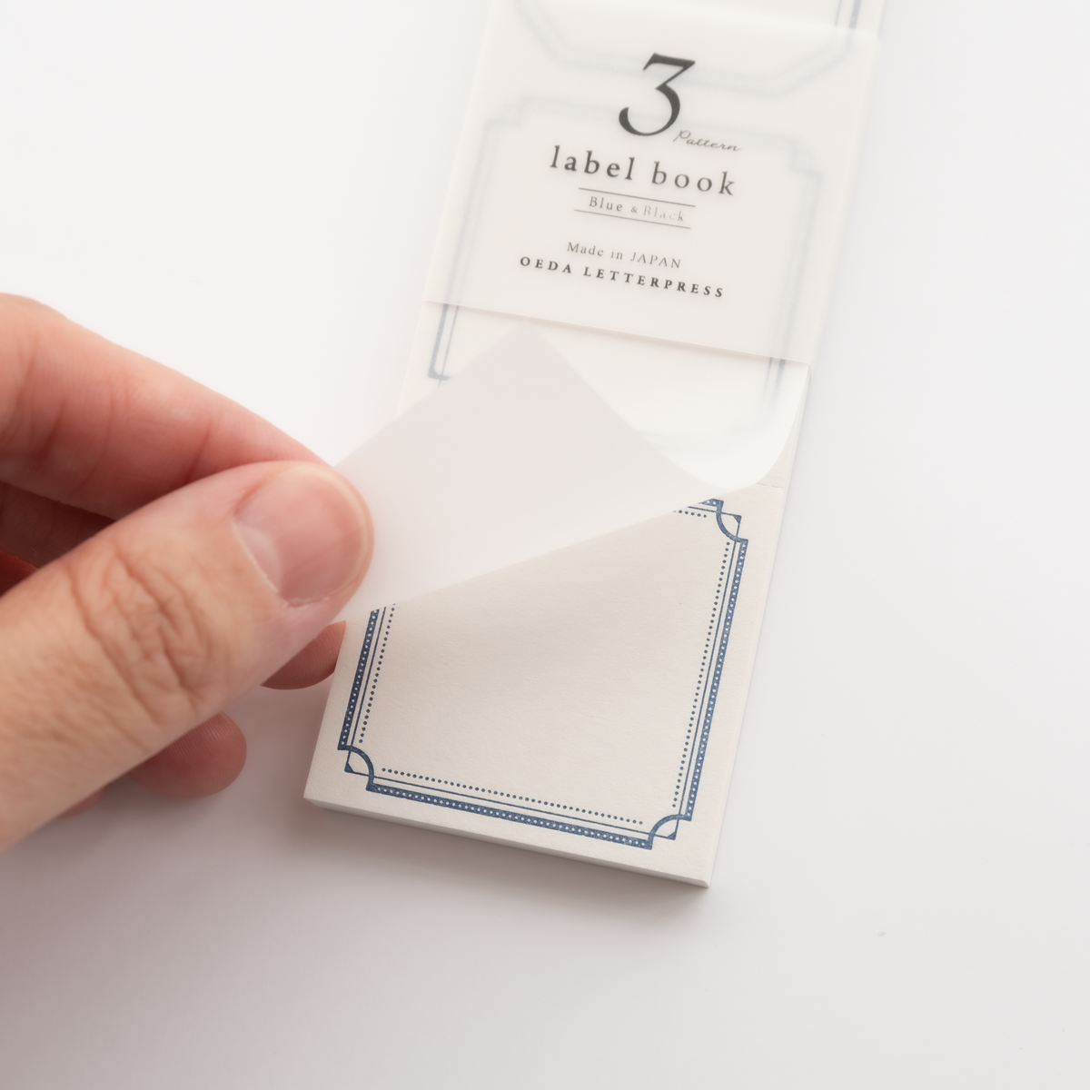 3 Label Letterpress Craft Pad