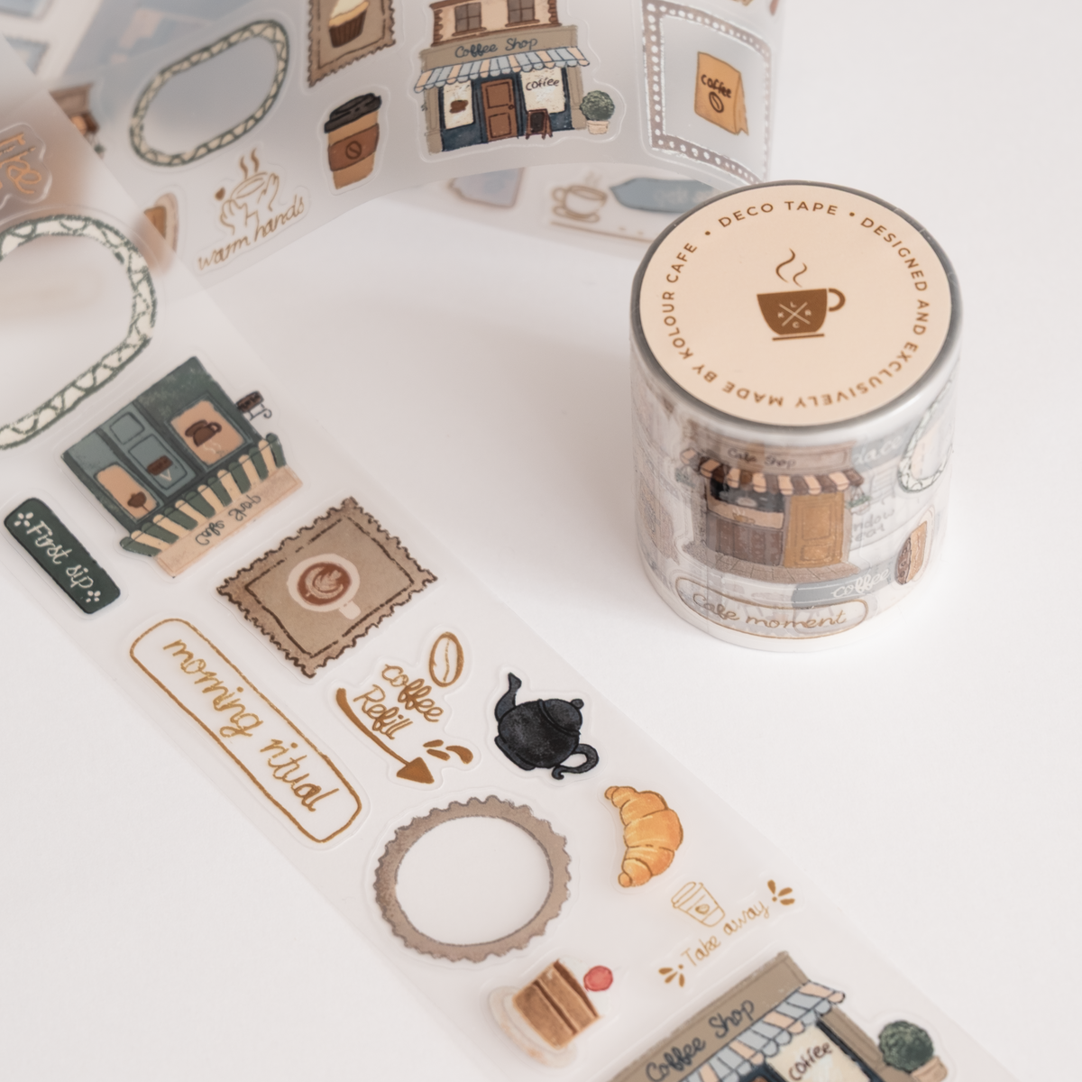 CAFE PROMPTS Matte PET Tape