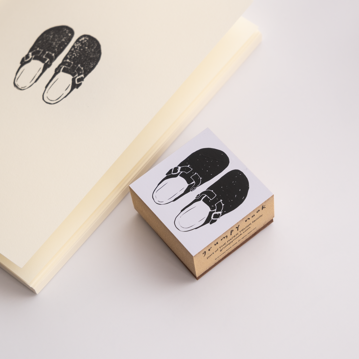 Cloggs - Sketchbook series Rubber Stamp