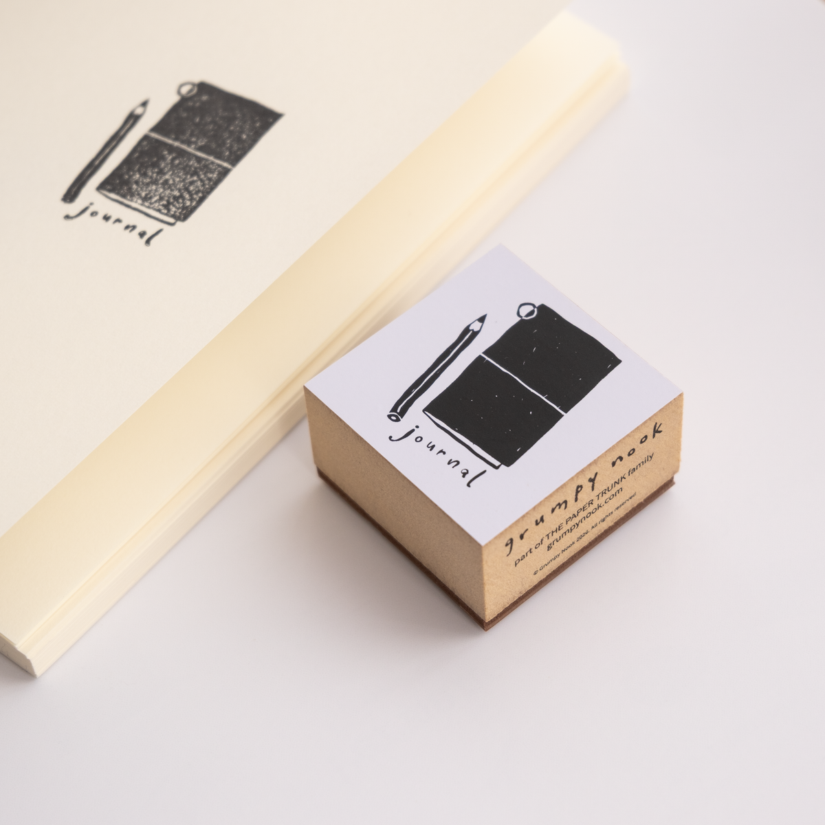 Journal - Sketchbook series Rubber Stamp