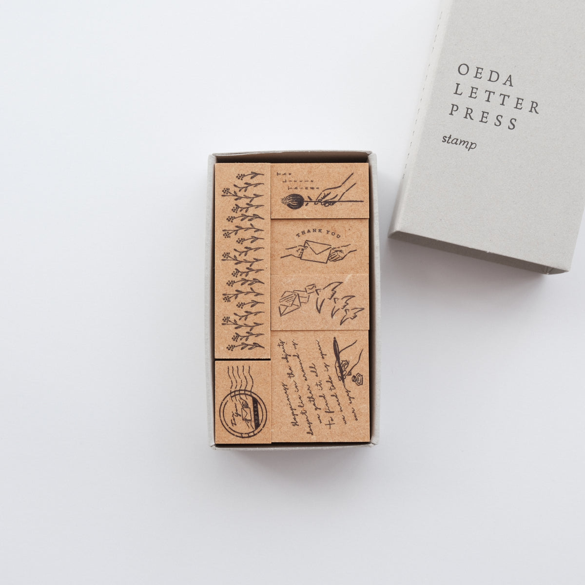 Write a Letter Rubber Stamp Set