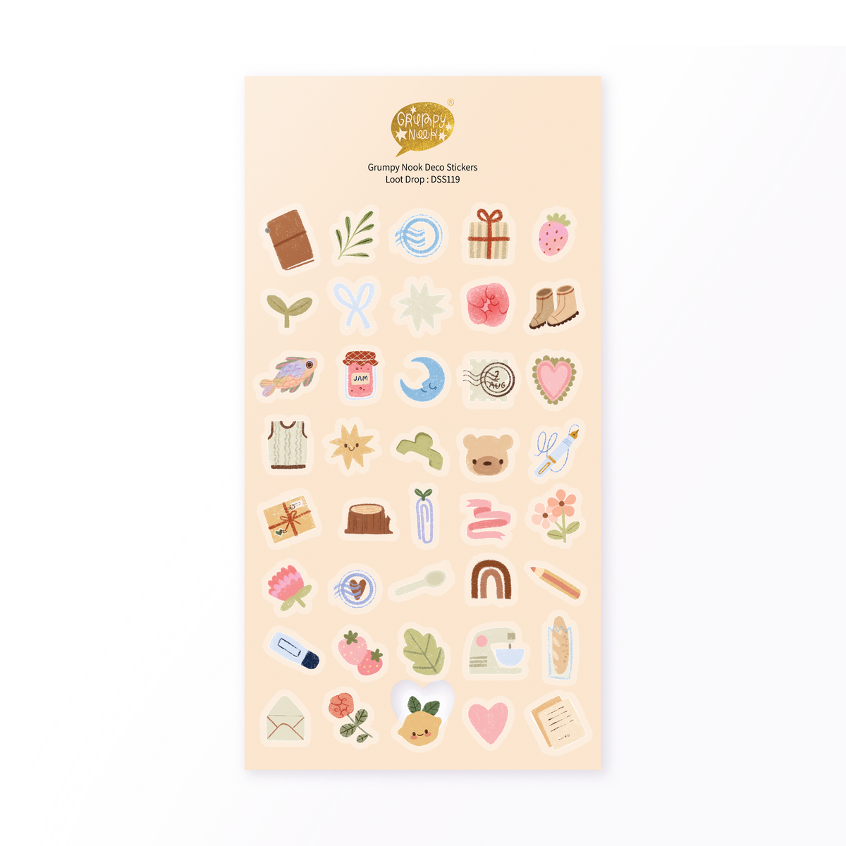 Loot Drop Deco Sticker Sheet