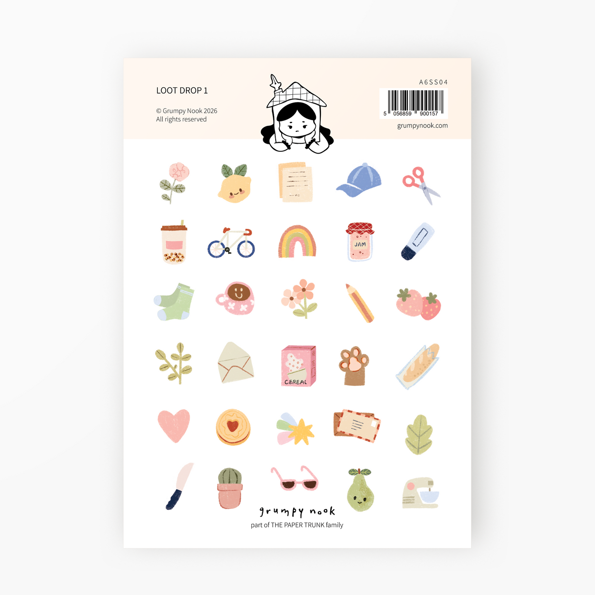 Loot Drop 1 Sticker Sheet