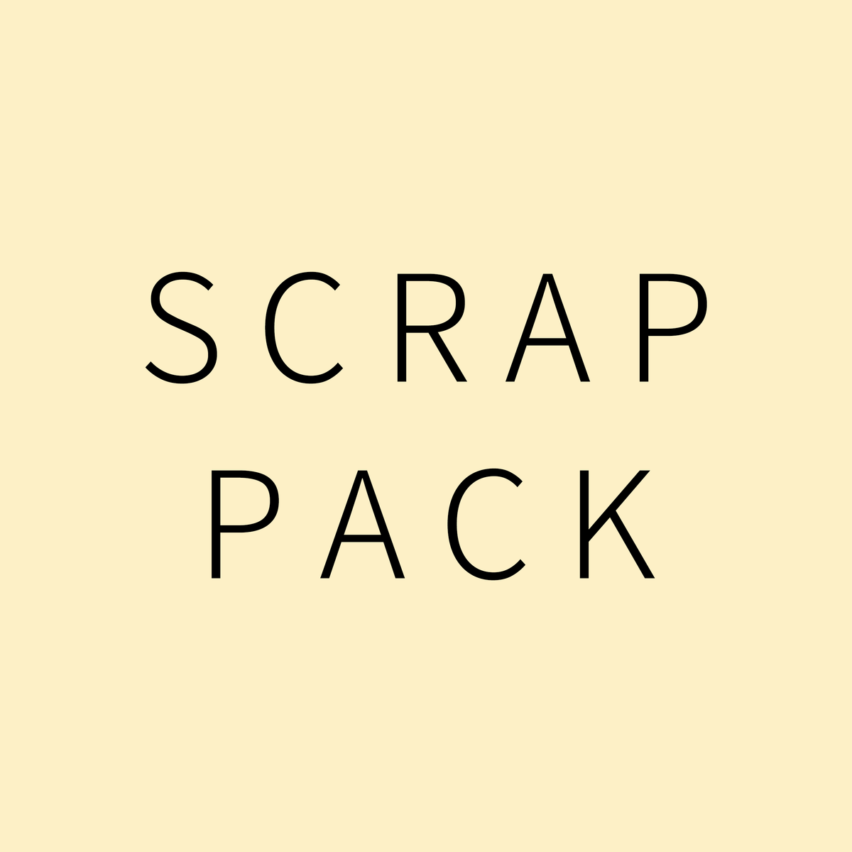 SCRAP PACK