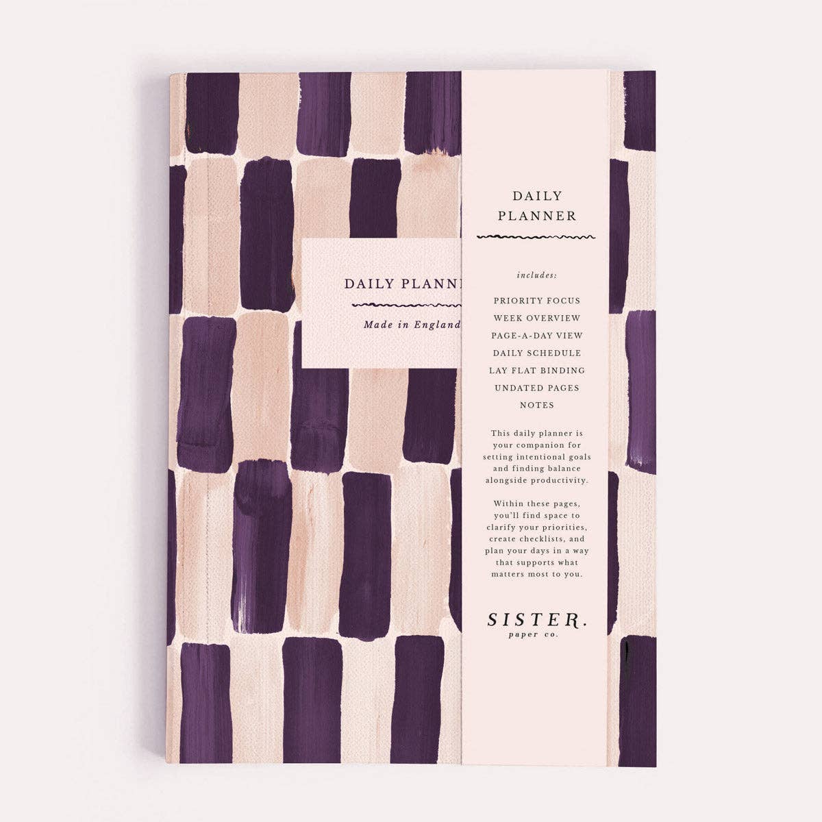 Rhythm Monochrome Daily Planner - Undated