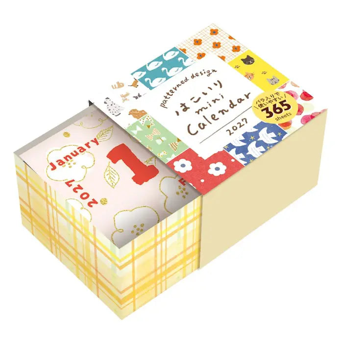 Patterns 2027 Mini Boxed Calendar