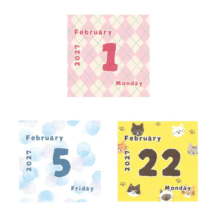 Patterns 2027 Mini Boxed Calendar