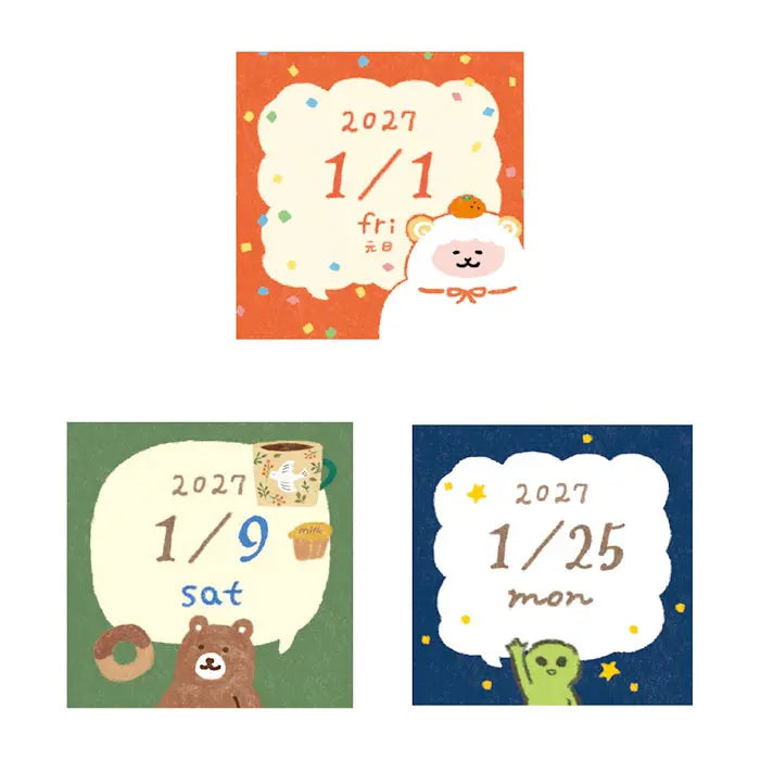 Speech Bubble 2027 Mini Boxed Calendar