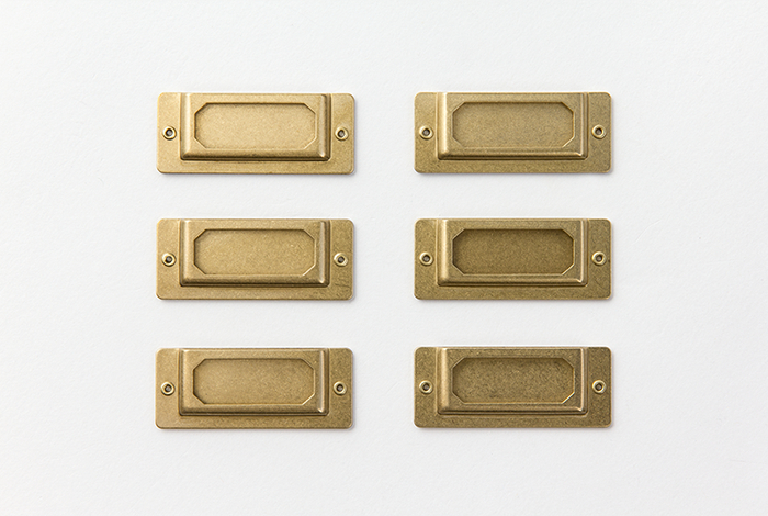 TRC Brass Label Plate Set