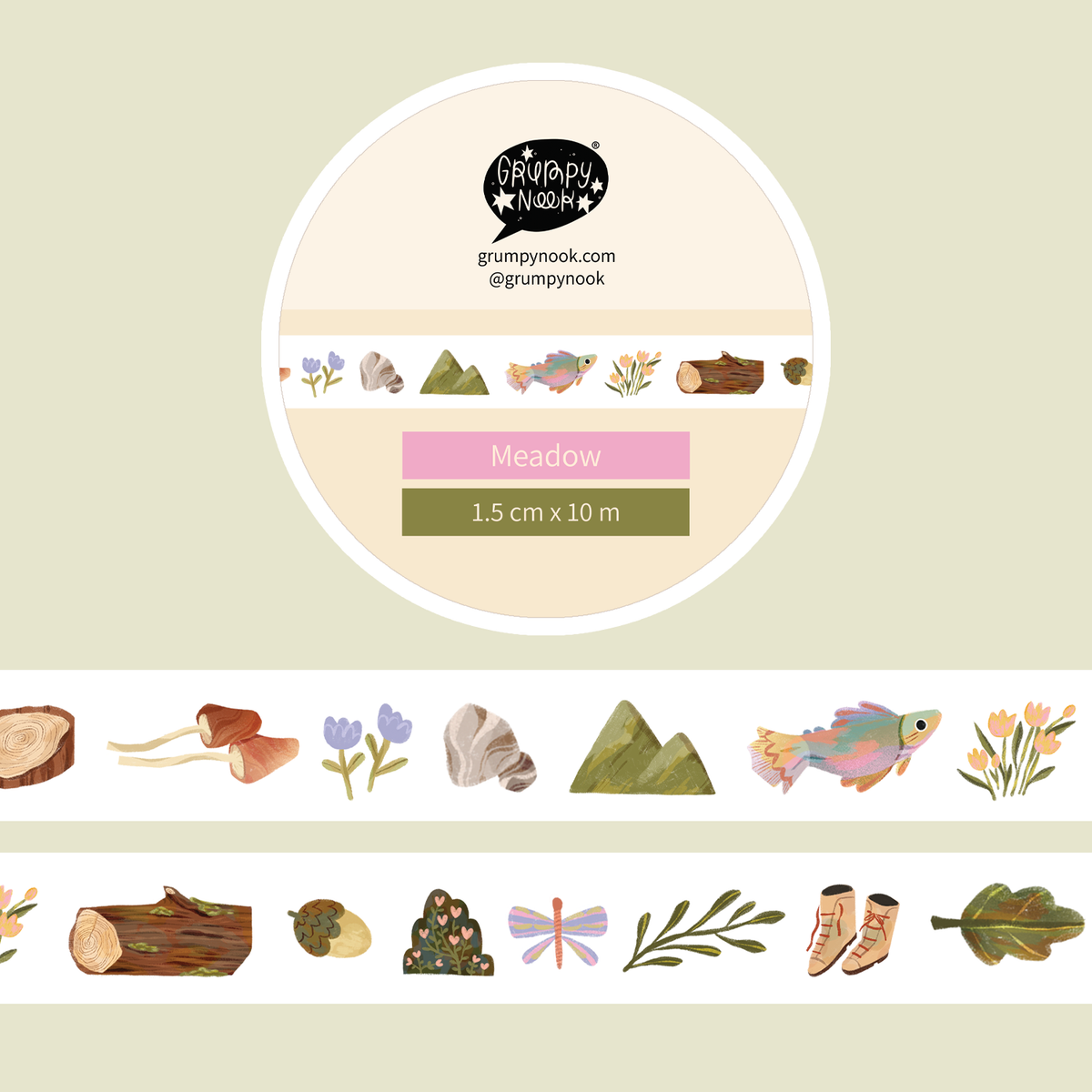 Meadow Washi Tape