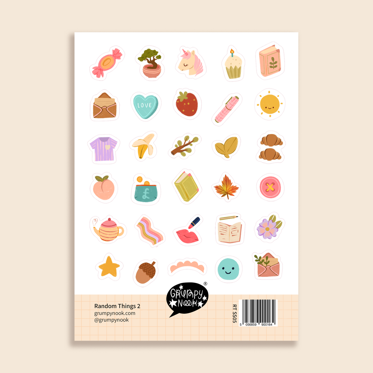 Random Things 2.0 Sticker Sheet