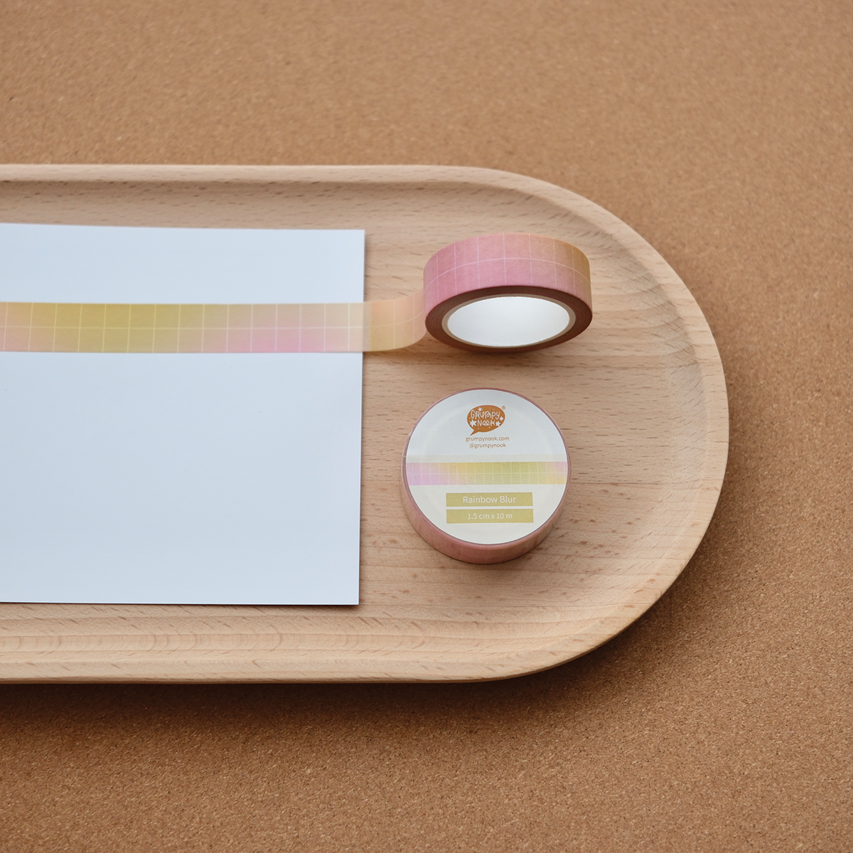 Rainbow Blur Washi Tape