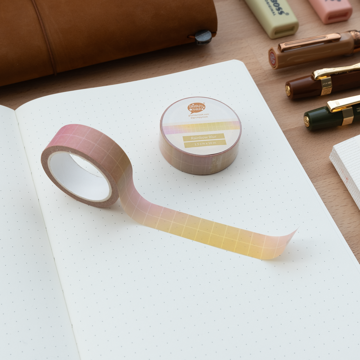 Rainbow Blur Washi Tape