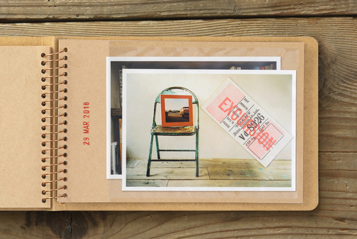 TRC SPIRAL RING NOTEBOOK B6 Photo File